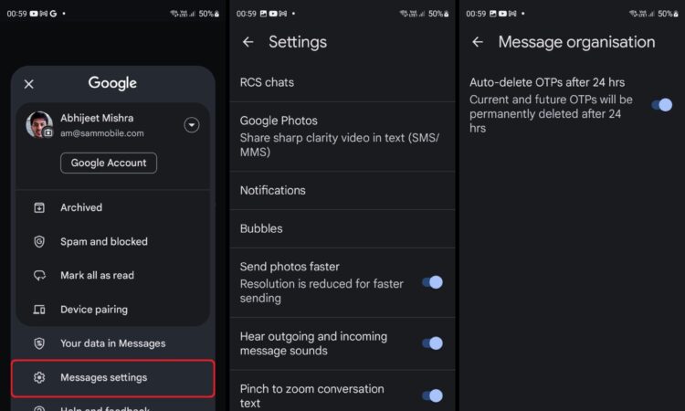 How to stop OTPs from littering your Samsung Galaxy phone’s inbox