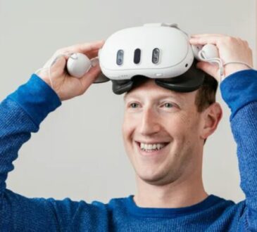 Mark Zuckerberg Wearing Meta Quest 3